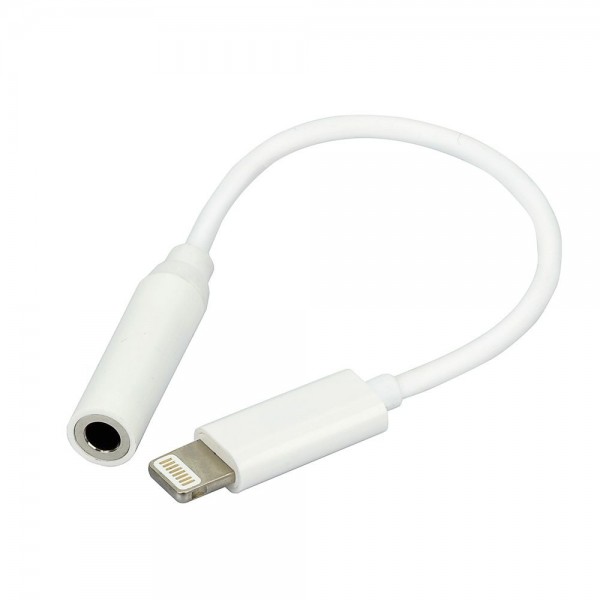 Adaptador Lightning P2 3.5mm Branco Img 01