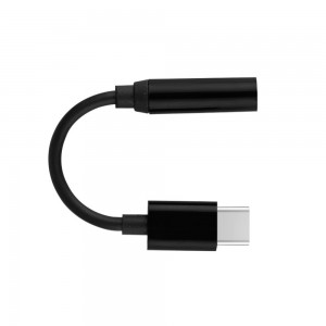 Adaptador Usb C P2 3.5mm Preto Img 01