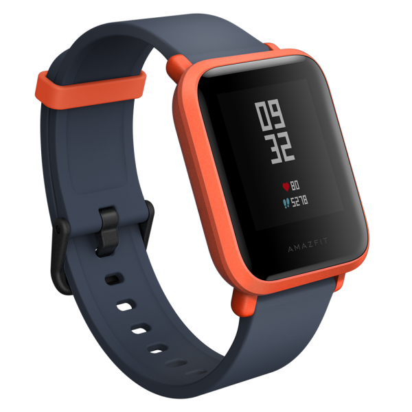 Amazfit Bip Smartwatch Cinnabar Red Hero Img 01