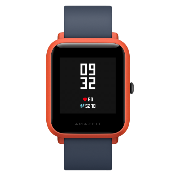 Amazfit Bip Smartwatch Cinnabar Red Hero Img 02