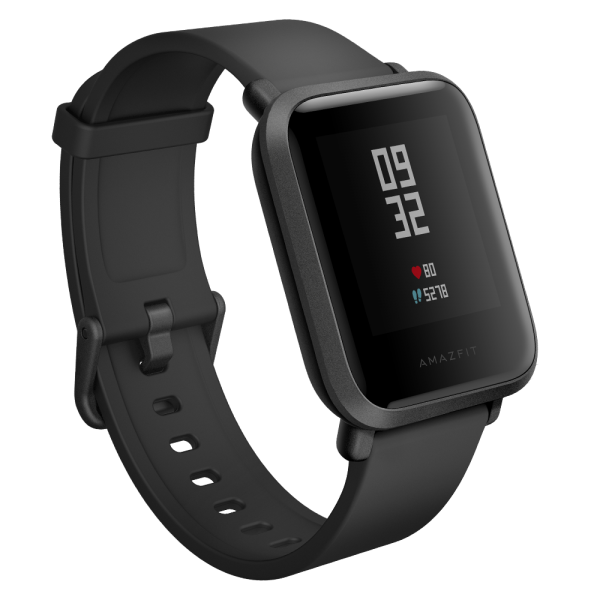 Amazfit Bip Smartwatch Onyx Black Hero Img 01