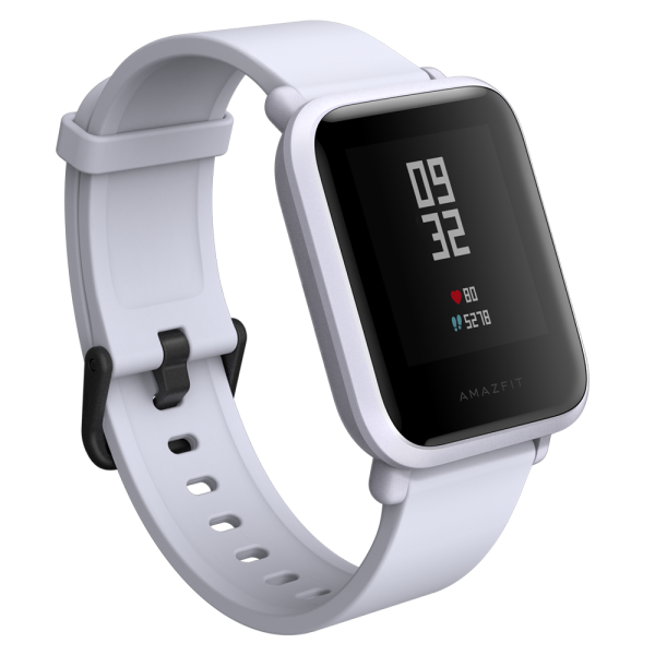 Amazfit Bip Smartwatch White Cloud Hero Img 01