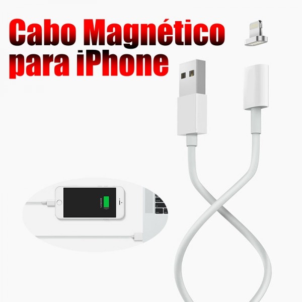 Cabo Magnetico Para Iphone Branco Img 02