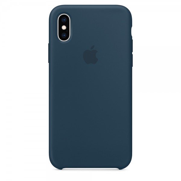 Capa De Silicone Para Iphone Xs Max Verde Pacífico Img 01