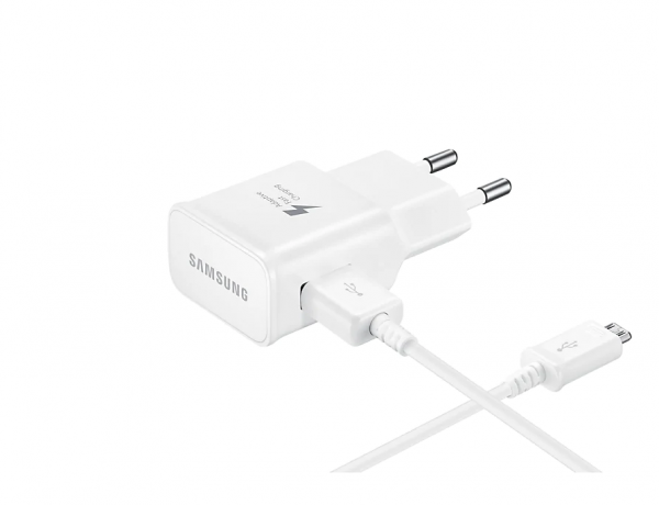 Carregador Samsung Fast Charge Micro Usb 3.0 2a 5v Ep Ta20bwbugbr Branco Img 02