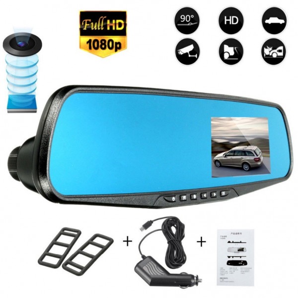 Espelho Retrovisor Central DVR Full HD 1080p IMG 10