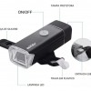Farol de Bike Super Branca LED 180 Lumens Recarregavel USB MC QD001 IMG 06