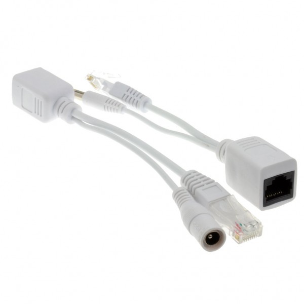 Kit Cabo Power Over Ethernet Poe Branco Img 01