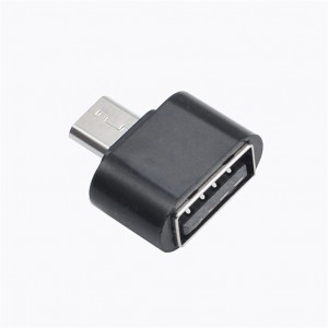 Mini Adaptador Otg Micro Usb Para Usb Preto Img 01