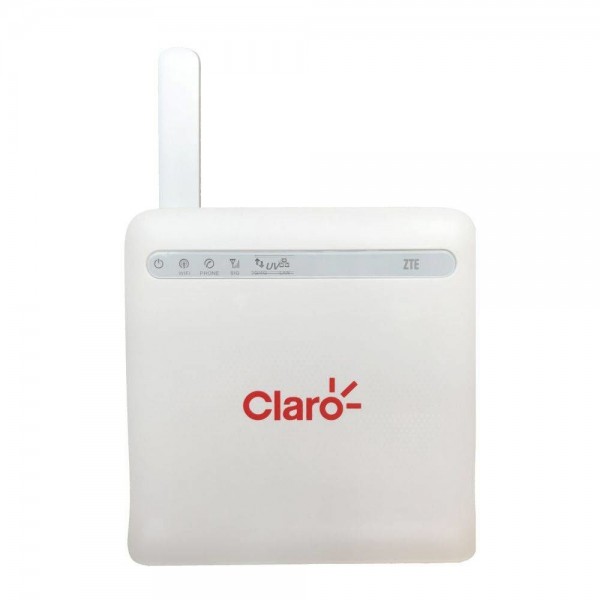 Modem Roteador Wifi Zte Mf253l Branco Lte Claro Desbloqueado