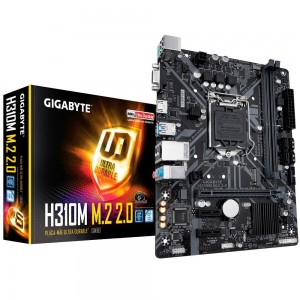 Placa Mae Ultra Durable Gigabyte H310m M.2 2.0 Intel Lga 1151 Img 01