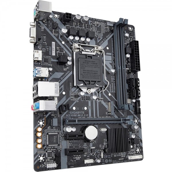 Placa Mae Ultra Durable Gigabyte H310m M.2 2.0 Intel Lga 1151 Img 03