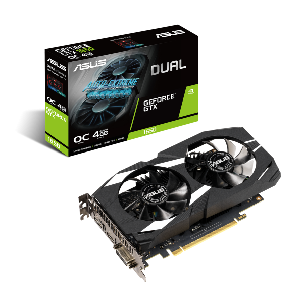 Placa de Video ASUS Dual nvidia GeForce GTX 1650 OC 4GB IMG 01