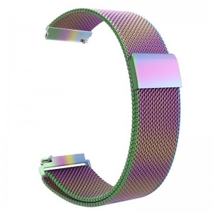 Pulseira Milanese Metal Inoxidavel Colorida Xiaomi Amazfit Bip Img 01