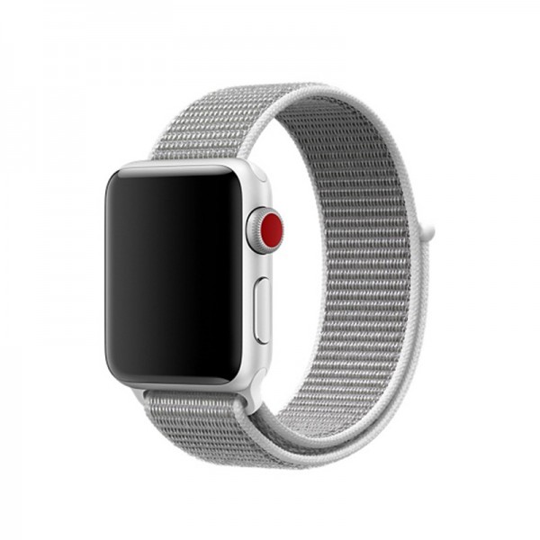 Pulseira Nylon Cinza Apple Watch Img 01