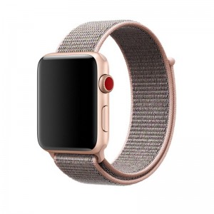 Pulseira Nylon Rosa Apple Watch