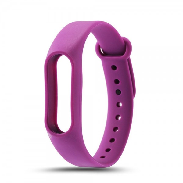 Pulseira Silicone Mi Band 2 Roxa Img 01