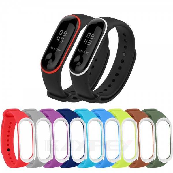 Pulseira Silicone Mi Band 3 Cores Img 01