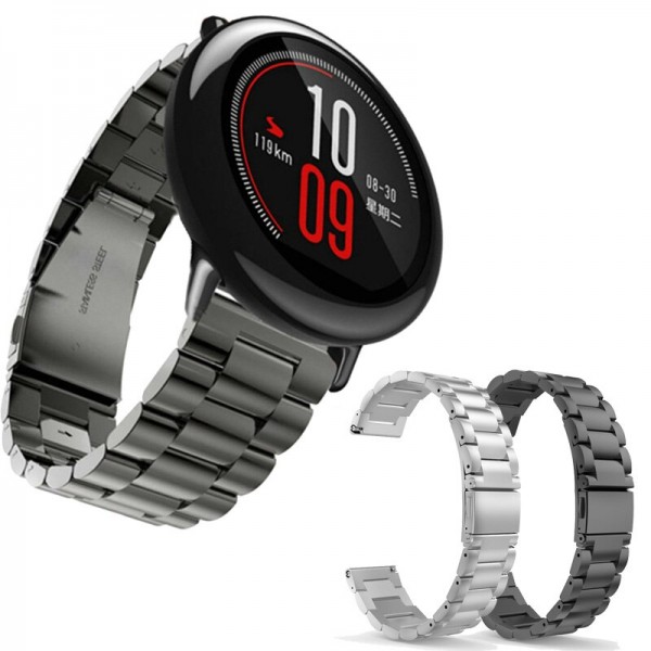 Pulseira Tiras De Metal Inoxidavel Xiaomi Amazfit Pace Img 01