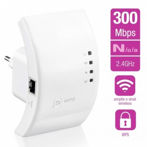 Repetidor De Sinal Wifi 300mbps B G N Bivolt Branco Img 01