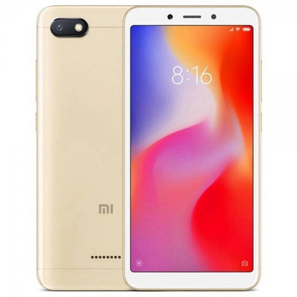 Xiaomi Redmi 6a Dourado Img 01