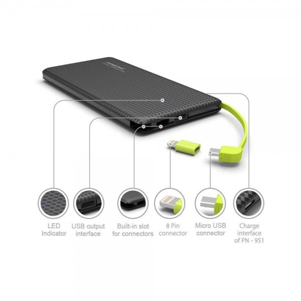 Carregador Portatil Pineng Pn 951 10000 Mah Img 04