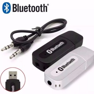 Receptor Bluetooth Usb Para Saida Auxiliar P2 Carro Som